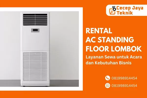 rental ac standing floor lombok